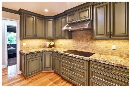 1 - Kitchen Remodel After, Cooktop Side