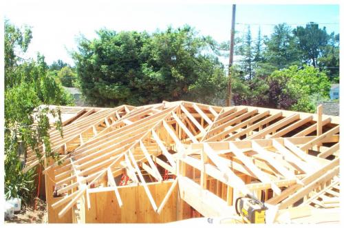 2 - Exterior Remodel Framing Roof