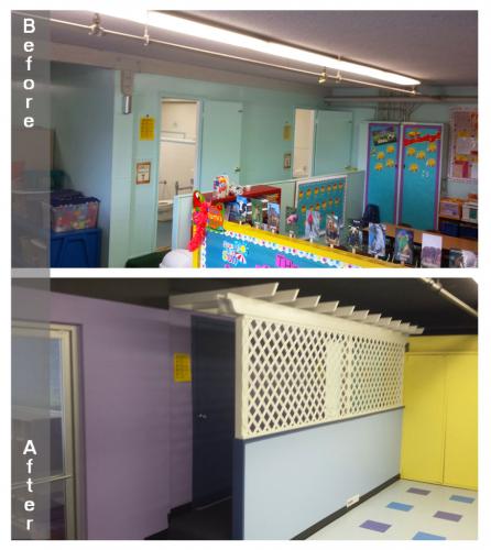 Preschool Restrooms Before-After